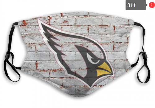 NFL Arizona Cardinals #8 Dust mask with filter->nfl dust mask->Sports Accessory